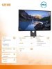 Dell Monitor U2518D 25 cali InfinityEdge HDR QHD (2560x1440) ^16:9^HDMI(2.0)^DP(1.2)^DP(MST)^mDP(1.2)^5xUSB 3.0^5Y PPG